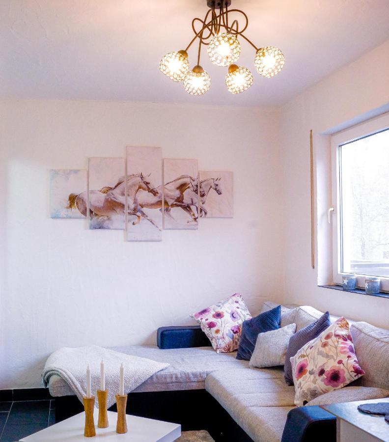 Moderne Ferienwohnung Black Beauty Auf Idyllischem Reiterhof Naehe Burg Eltz Münstermaifeld Buitenkant foto