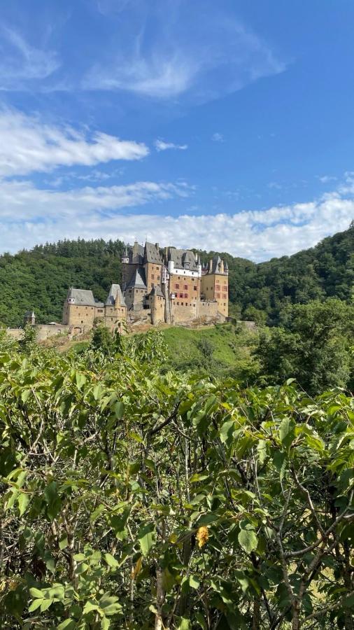 Moderne Ferienwohnung Black Beauty Auf Idyllischem Reiterhof Nahe Burg Eltz Münstermaifeld Buitenkant foto